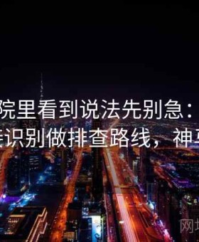 神马影院里看到说法先别急：用钓鱼链接识别做排查路线，神马oa