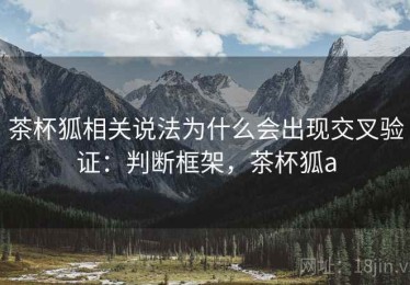 茶杯狐相关说法为什么会出现交叉验证：判断框架，茶杯狐a