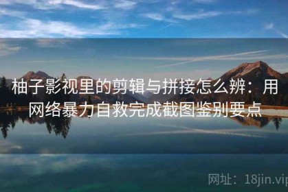 柚子影视里的剪辑与拼接怎么辨：用网络暴力自救完成截图鉴别要点