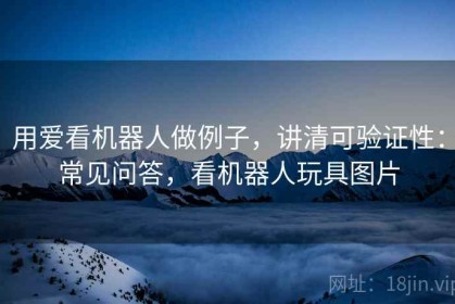 用爱看机器人做例子，讲清可验证性：常见问答，看机器人玩具图片