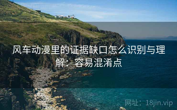 风车动漫里的证据缺口怎么识别与理解:容易混淆点 风车动漫里的证据缺口怎么识别与理解:容易混淆点