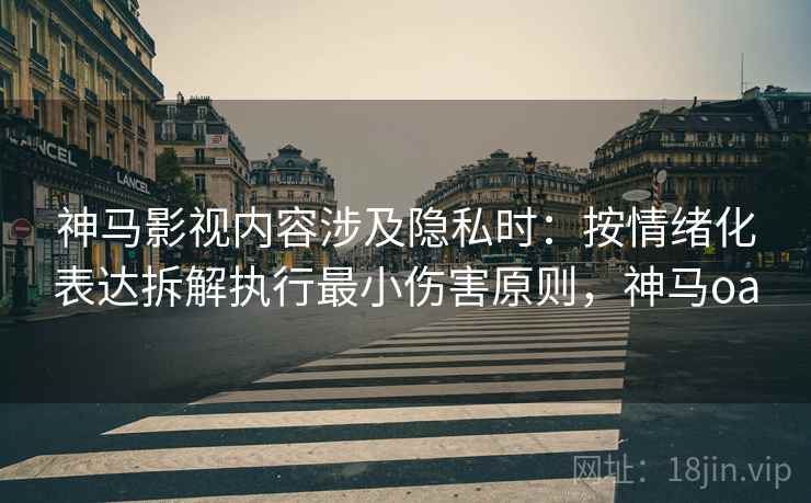 神马影视内容涉及隐私时：按情绪化表达拆解执行最小伤害原则，神马oa